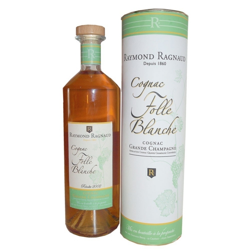 Millésime 2006 Folle Blanche Grande Champagne Cognac Raymond Ragnaud édition limitée