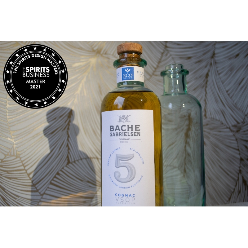 5 VSOP Organic eco-designed limited edition Bache-Gabrielsen Cognac