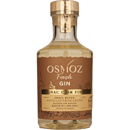 Gin Osmoz "finish" en fût de Cognac