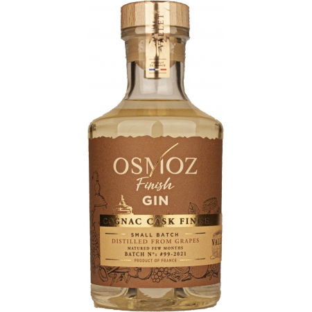Gin Osmoz finish fût Cognac édition limitée