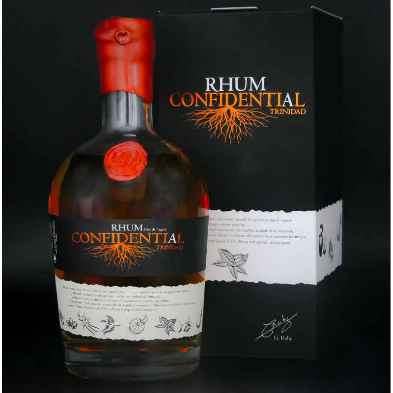 Rhum Trinidad Vieilli en Fût de Cognac Confidential