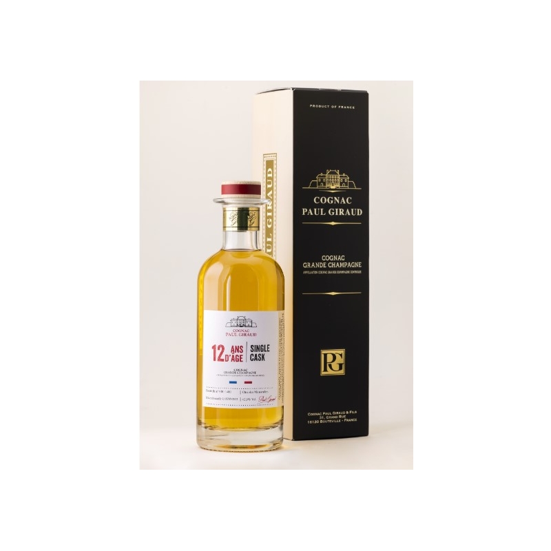 12 Years Old Single Cask Cognac Paul Giraud - Limited Edition