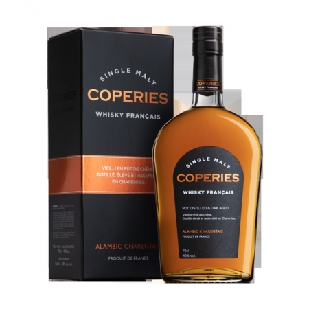 Whisky Français Coperies single malt distillerie Merlet