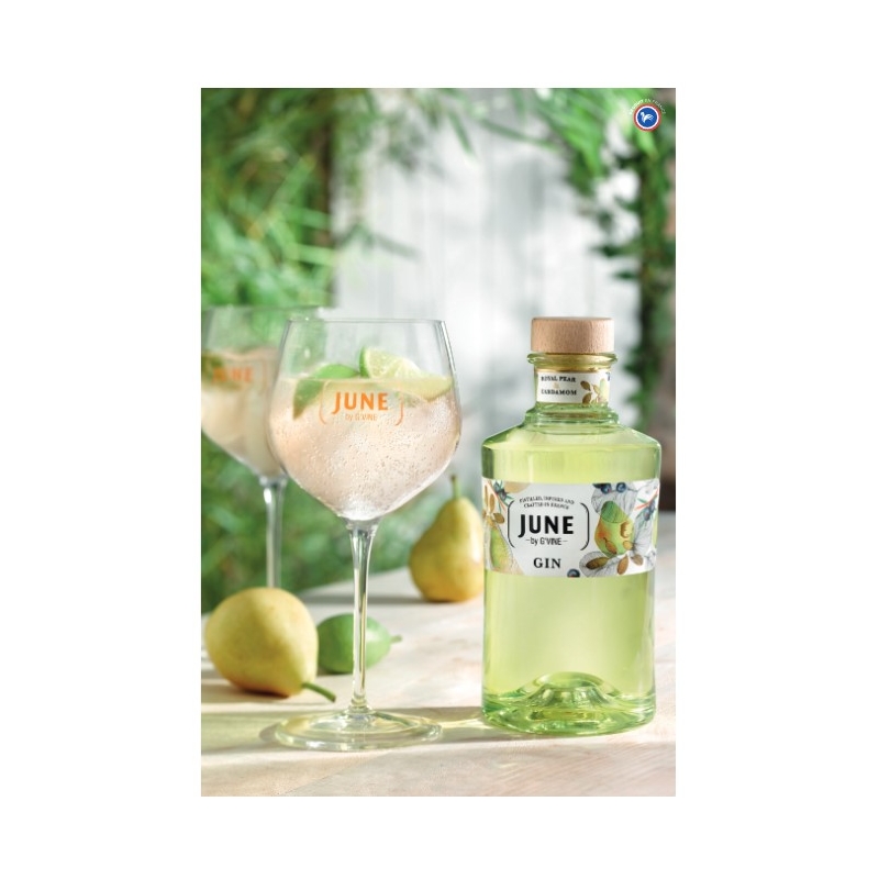 June by G'Vine Pear Gin Maison Villevert