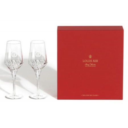 2 verres en cristal 4 cl de dégustation Louis XIII Cognac Rémy Martin