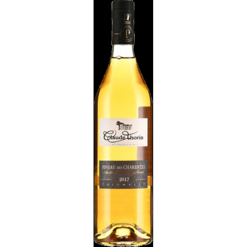 Pineau des Charentes blanc Millésime 2017 Colombard Claude Thorin édition limitée