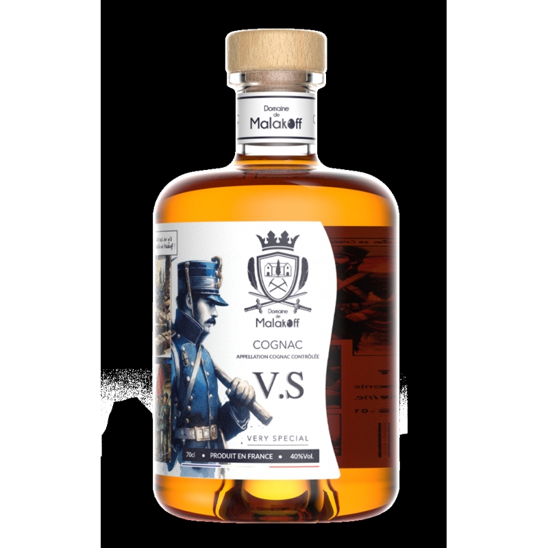 VS cartoon edition Domaine de Malakoff Cognac