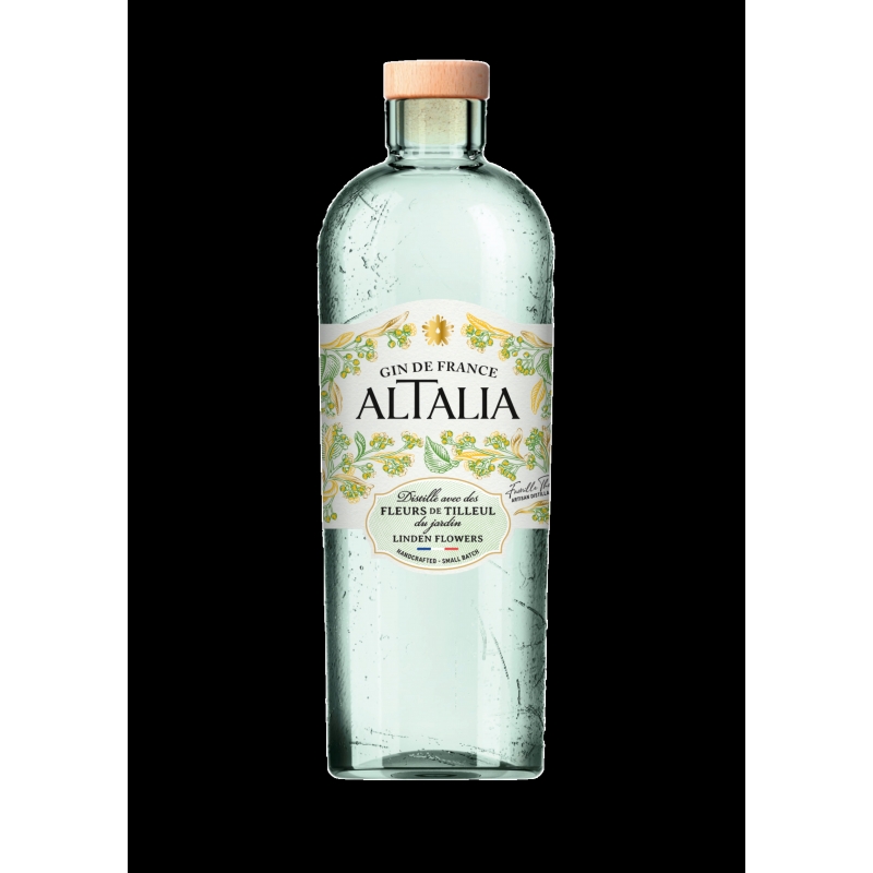 Gin de France Altalia à la fleur de tilleul